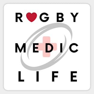 Rugby Medic Life Magnet